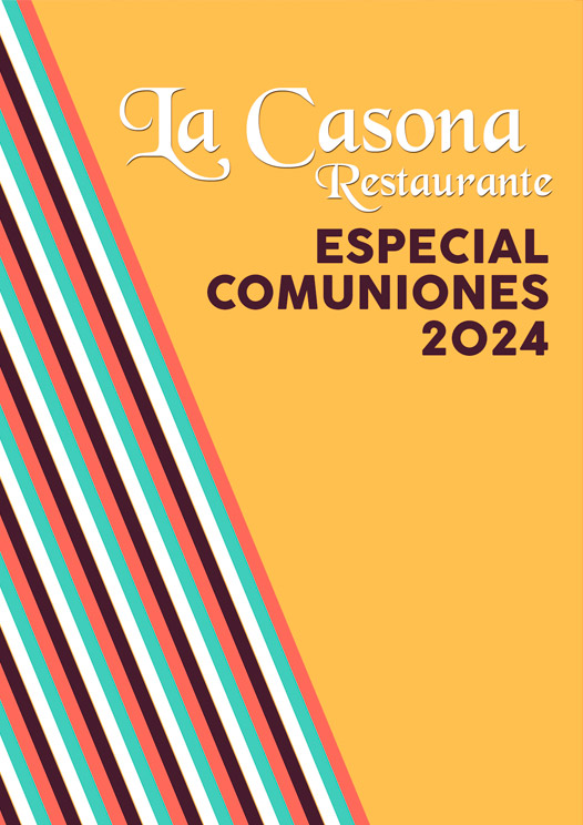 Restaurante La Casona, Menus Comuniones 2024
